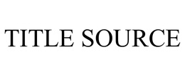 TITLE SOURCE trademark