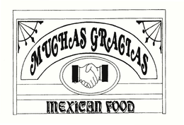 MUCHAS GRACIAS MEXICAN FOOD trademark