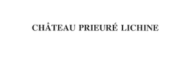 CHÂTEAU PRIEURÉ LICHINE trademark