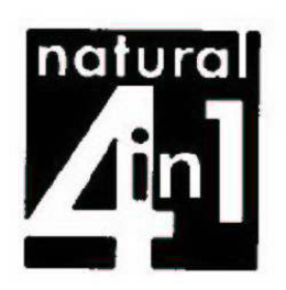 NATURAL 4 IN 1 trademark