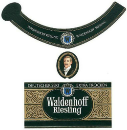WALDENHOFF RIESLING DEUTSCHER SEKT EXTRA TROCKEN trademark