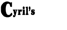 CYRIL'S trademark
