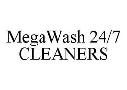 MEGAWASH 24/7 CLEANERS trademark