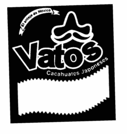 EL ANTOJO DE MEXICO VATOS CACAHUATES JAPONESES trademark