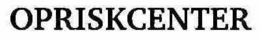 OPRISKCENTER trademark