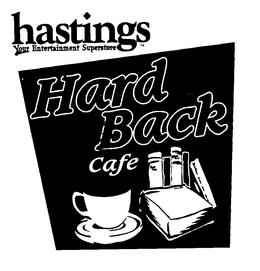 HASTINGS HARD BACK CAFE trademark
