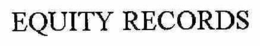 EQUITY RECORDS trademark