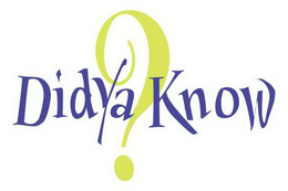 DIDYA KNOW? trademark