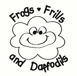 FROGS FRILLS AND DAFFODILS trademark