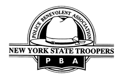 PBA POLICE BENEVOLENT ASSOCIATION NEWYORK STATE TROOPERS trademark