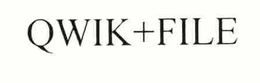 QWIK+FILE trademark