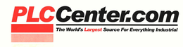 PLCCENTER.COM. THE WORLD'S LARGEST SOURCE FOR EVERYTHING INDUSTRIAL trademark