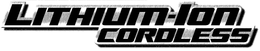 LITHIUM-ION CORDLESS trademark