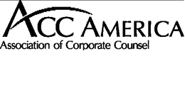 ACC AMERICA ASSOCIATION OF CORPORATE COUNSEL trademark