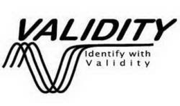 VALIDITY IDENTIFY WITH VALIDITY trademark