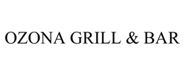 OZONA GRILL & BAR trademark