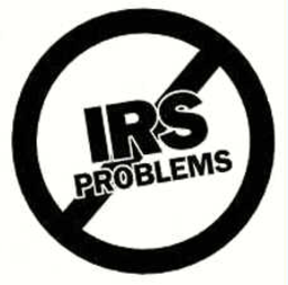 IRS PROBLEMS trademark