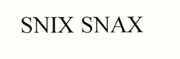 SNIX SNAX trademark