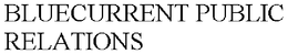 BLUECURRENT PUBLIC RELATIONS trademark