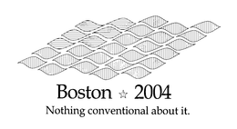 BOSTON 2004 NOTHING CONVENTIONAL ABOUT IT. trademark