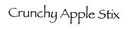 CRUNCHY APPLE STIX trademark