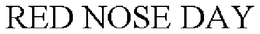 RED NOSE DAY trademark