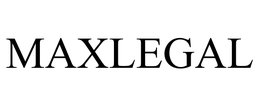 MAXLEGAL trademark