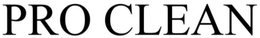 PRO CLEAN trademark