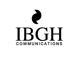 IBGH COMMUNICATIONS trademark