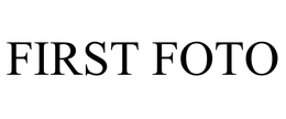 FIRST FOTO trademark