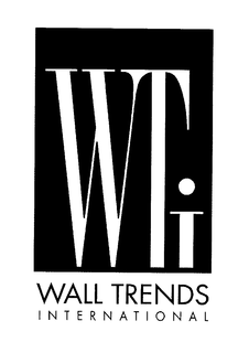WTI WALL TRENDS INTERNATIONAL trademark