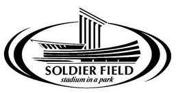 SOLDIER FIELD STADIUM IN A PARK trademark