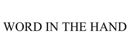 WORD IN THE HAND trademark