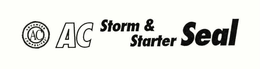 AC ADVANCED COMPOSITES AC STORM & STARTER SEAL trademark
