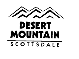 DESERT MOUNTAIN SCOTTSDALE trademark