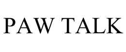PAW TALK trademark