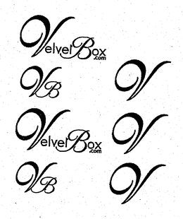 VB VELVET BOX.COM trademark