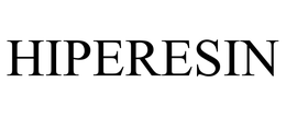 HIPERESIN trademark