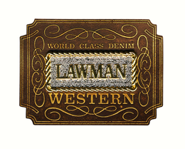 WORLD CLASS DENIM LAWMAN WESTERN trademark
