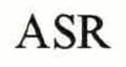 ASR trademark