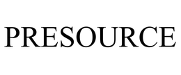 PRESOURCE trademark