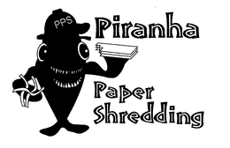 PPS PIRANHA PAPER SHREDDING trademark
