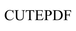CUTEPDF trademark