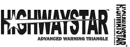 HIGHWAYSTAR ADVANCED WARNING TRIANGLE trademark
