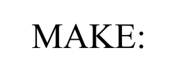MAKE: trademark