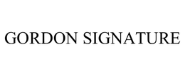 GORDON SIGNATURE trademark