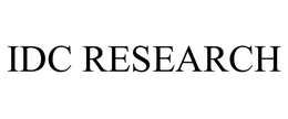 IDC RESEARCH trademark