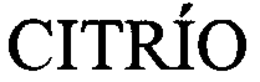CITRÍO trademark