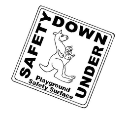 SAFETY DOWN UNDER PLAYGROUND SAFETY SURFACE trademark