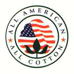 ALL AMERICAN ALL COTTON trademark
